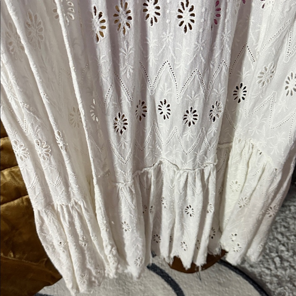 Free People White Lace Swim Cover-Up - Picture 5 of 7